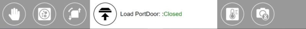 Monitoring the Load PortDoor Status through the Software