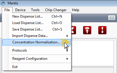 The Concentration Normalization Option