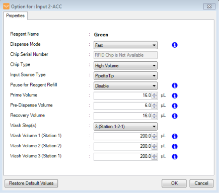 Input Source Panel Input Control Panel