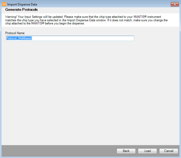 Importing Dispense Data