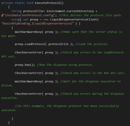 Using the API Commands in MANTIS