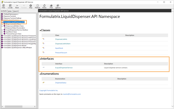 Using the API Commands in MANTIS