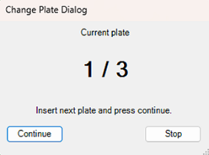 Executing a Plate Dispense