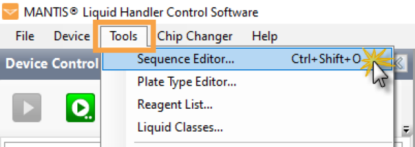 Setting Up and Managing Sequence Editor