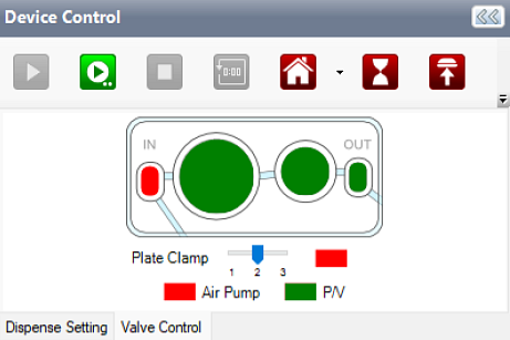 Device Control Panel