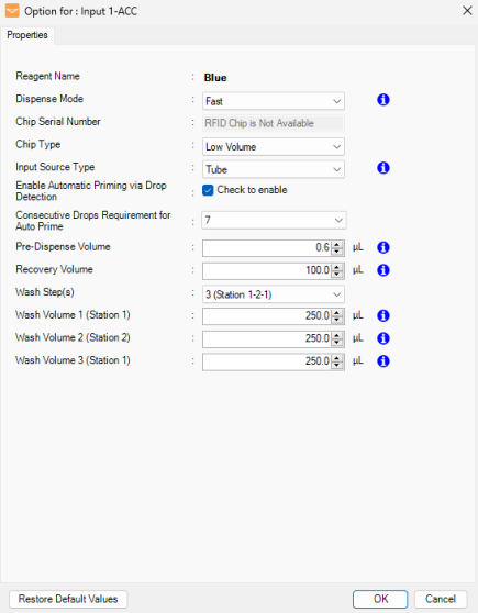 Input Source Panel Input Control Panel