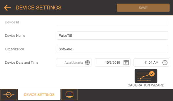 Devis Settings Configuring System Settings