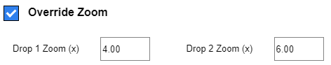 Override Zoom Option