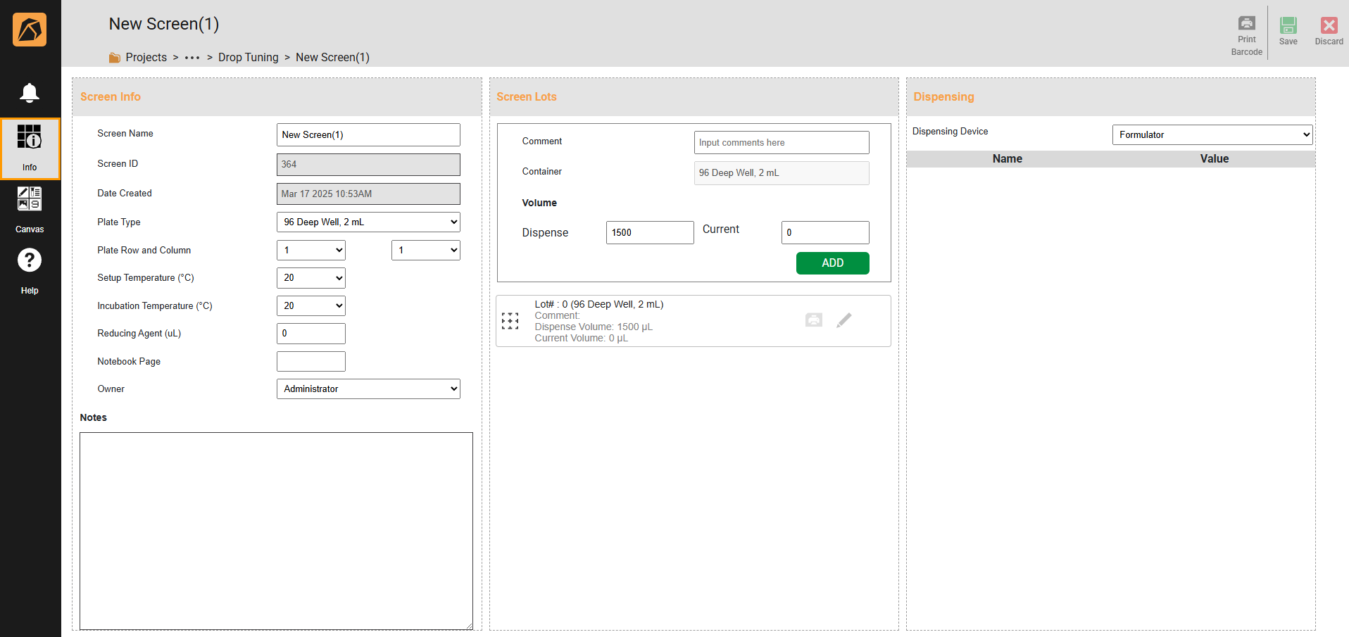 Creating a Screen — ROCK MAKER 4.10 documentation