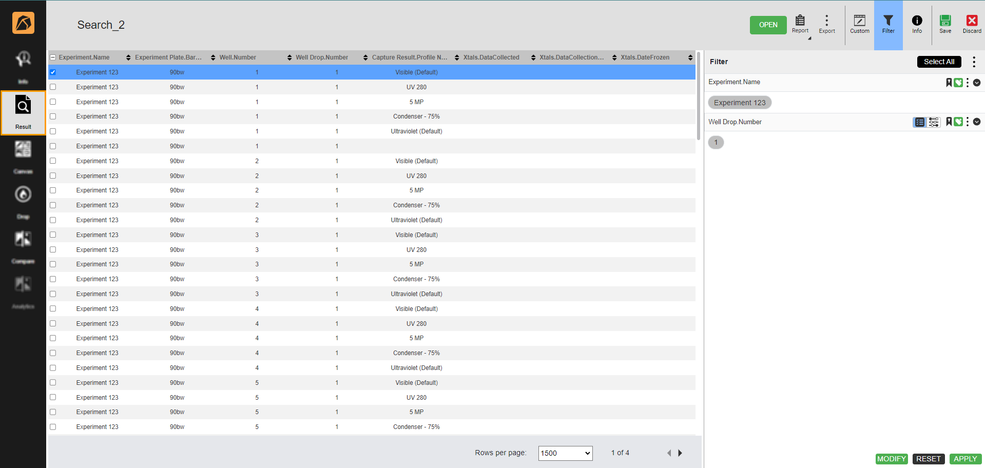 Using Information Panel — ROCK MAKER 4.10 documentation