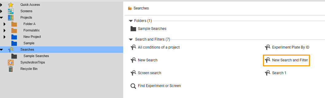 New Search and Filter File Location
