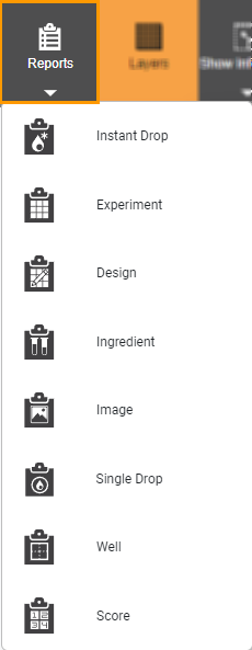 Generating a Report — ROCK MAKER 4.5 documentation