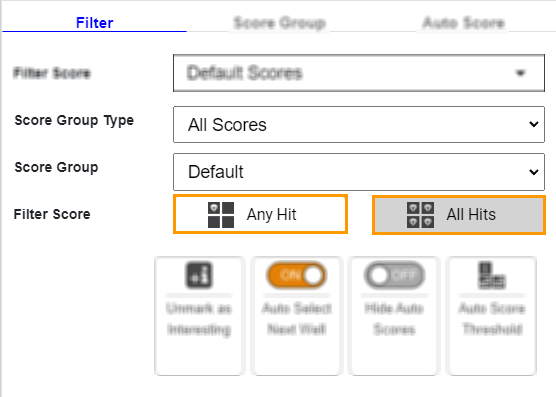 Filter Tab