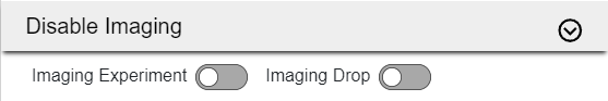 Disable Imaging Section