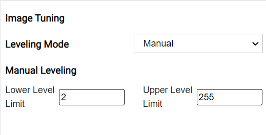 Image Tuning Section