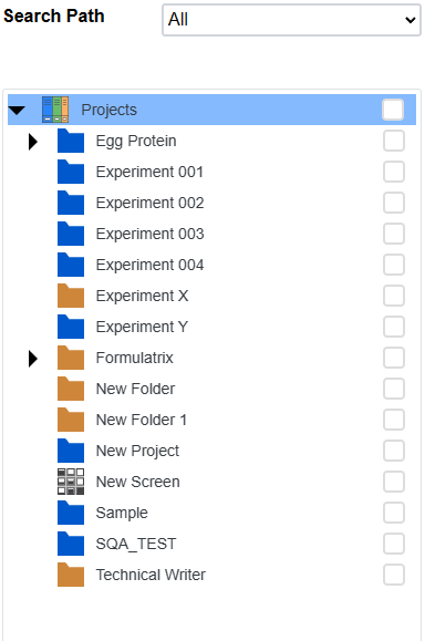 Search Path Section