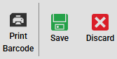 Top Bar Buttons