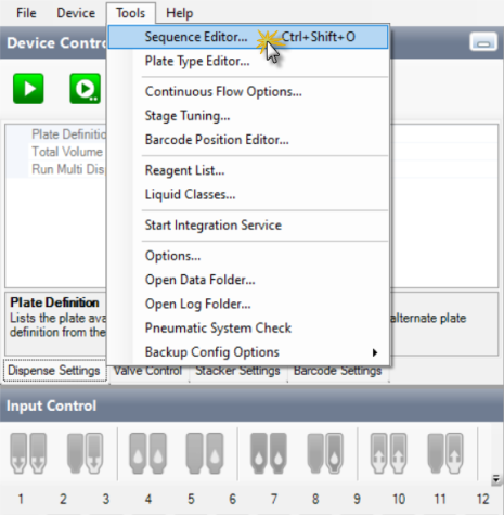 Sequence Editor